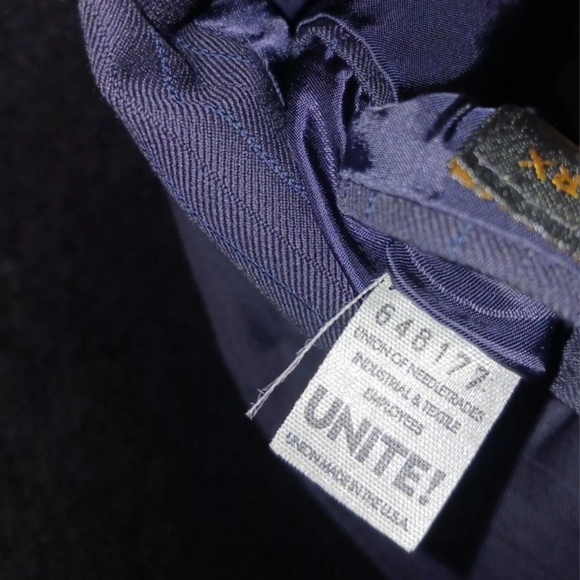 Hart Schaffner Marx For Nordstrom Men's‎ Navy Blue Pin Stripe jacket coat 42R - Picture 3 of 12